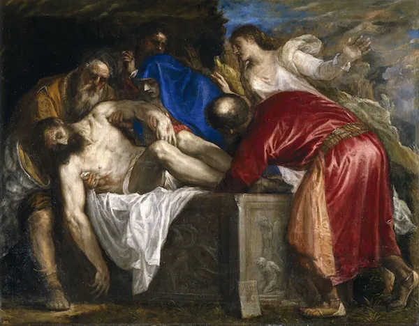 Titian: The Entombment (1559)  137 × 175 cm Museo del Prado (Madrid)