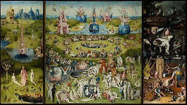 The Garden of Earthly Delights is Bosch's most widely known triptych