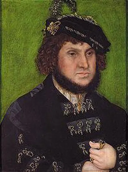 John of Saxony by Lucas Cranach the Elder, 1509.