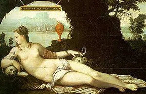 Jean Cousin the Elder, Eva Prima Pandora, Louvre, Paris, 1550