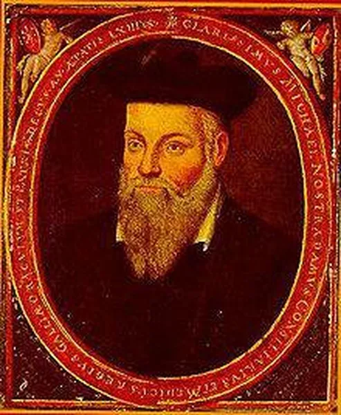Nostradamus: original portrait by his son Cesar