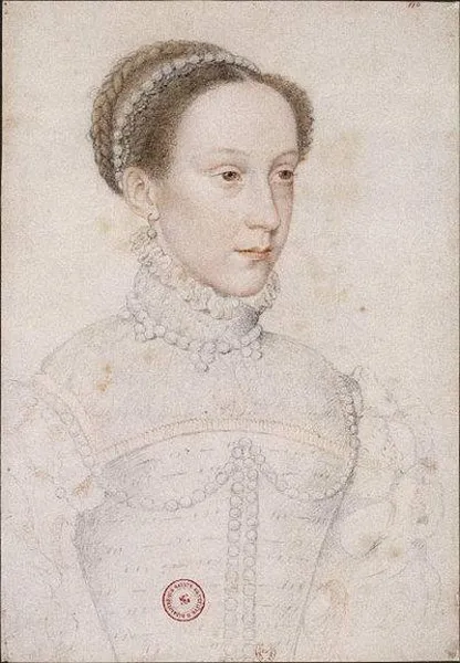 Mary Stewart, as a Youth by François Clouet (c. 1558)Paris, Bibliothèque nationale de France