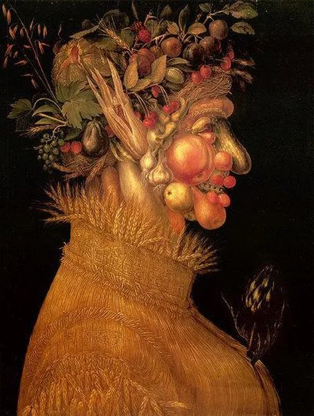 Giuseppe Arcimboldo: Summer (1563), Kunsthistorisches Museum Vienna, Austria.