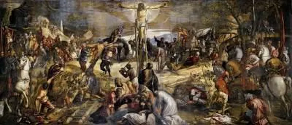 Tintoretto: The Crucifixion (1565)Oil on canvas, 536 x 1224 cmScuola Grande di San Rocco, Venice