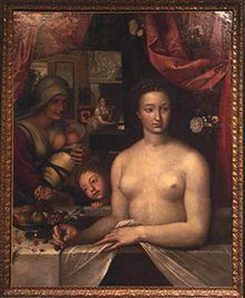 François Clouet: Dame au bain;Musée des Arts Décoratifs, Paris