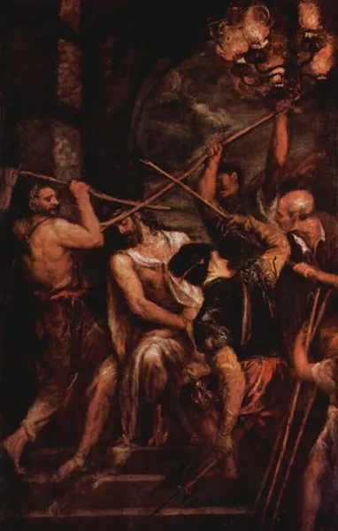 Titian: Christ Crowned with Thorns (1570-1576) 280 × 181 cm Alte Pinakothek (Munich)