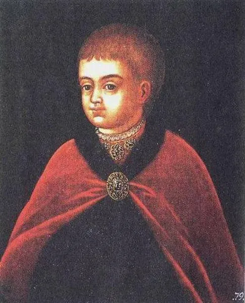 Peter the Great at a young age