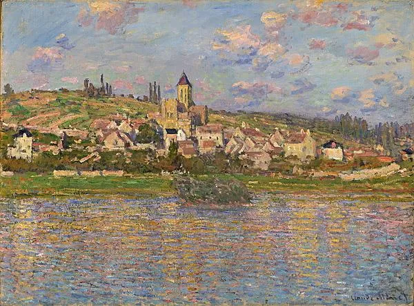 Claude Monet: Vétheuil (1879) 60 x 81.6 cm, National Gallery of Victoria, Melbourne