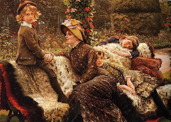 James Tissolt: The Garden Bench (circa 1882)