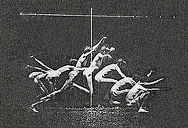 Study in Human Motion. Photograph by Thomas Eakins.