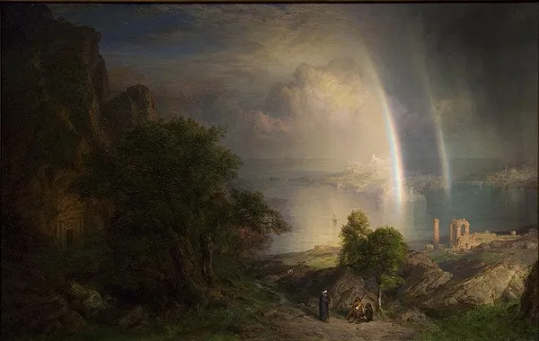 Frederick Edwin Church, Aegean Sea, c. 1877, Metropolitan Museum of Art 