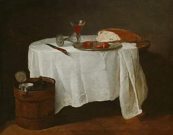 Jean-Baptiste-Siméon Chardin: The White Table (1731)