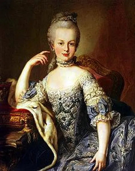 Marie Antoinette at age 13 by Martin van Meytens, 1768 (oil on canvas; Schönbrunn, Vienna).