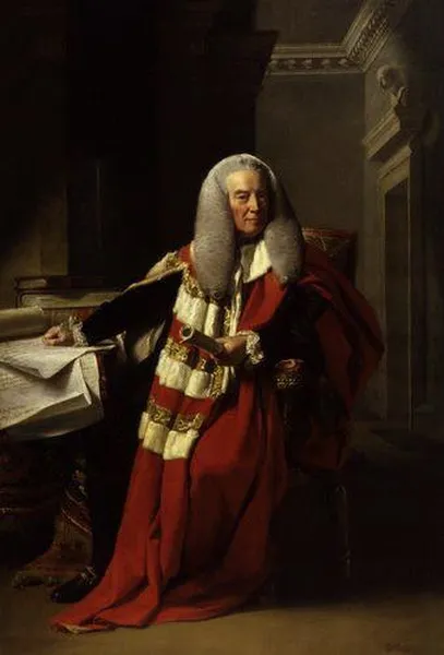 A portrait of William Murray, 1st Earl of Mansfield from when he was ancient, )1760 - 90 by John Singleton Copley (1738–1815) National Portrait Gallery, London 