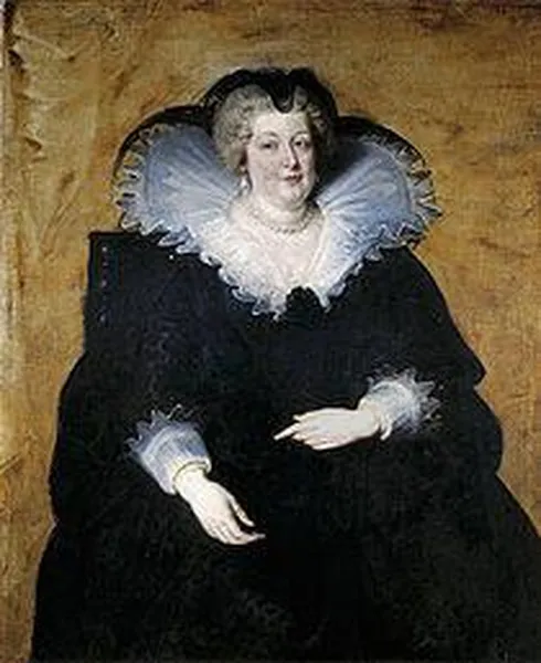 Peter Paul Rubens: Marie de Medicis (1622-1625), Oil on Canvas, 130 × 112 cm, Museo del Prado, Madrid