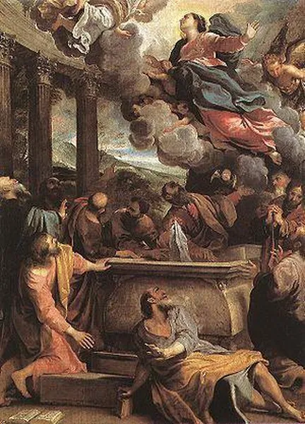Annibale Carracci: Assumption of the Virgin (1590), Prado Museum, Madrid