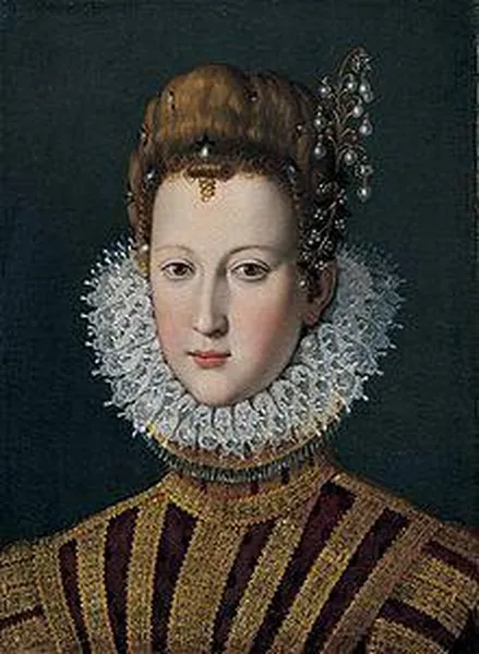 School of Santi di Tito: Portrait of Marie de Medici as a young girl