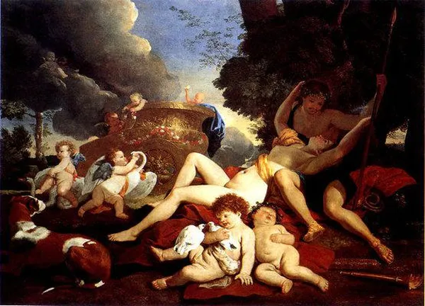 Nicolas Poussin: Venus and Adonis (1624)Kimbell Art Museum, Fort Worth, Texas.