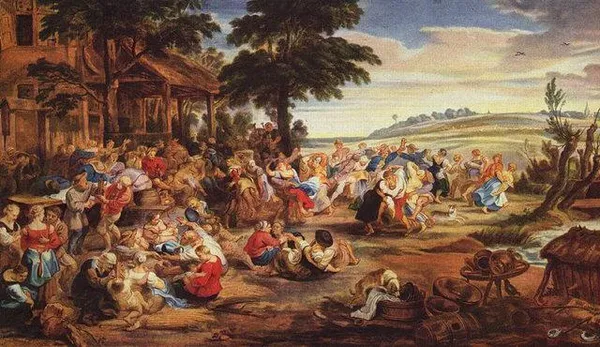 Peter Paul Rubens: Flemish Kermis (c. 1630; Louvre, Paris).