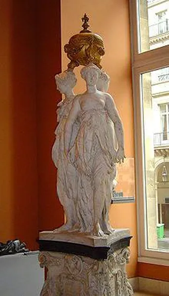 Germain Pilon: Monument containing the heart of Henry II of France.
