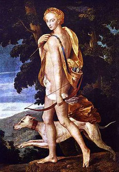 Diane the Huntress - School of Fontainebleau (1550-60) (Louvre)