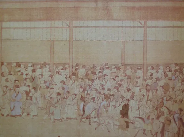 The Imperial examinations, by Qiu Ying, 1540