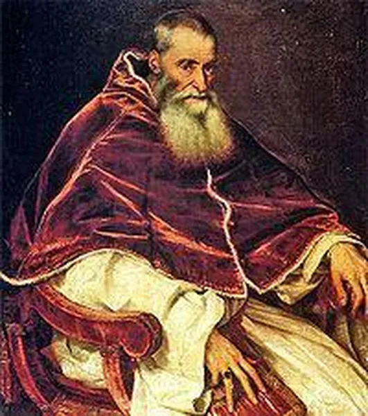 Titian, Portrait of Pope Paul III without a Cap (1543), Oil on Canvas, 108 × 80 cm. Galleria Nazionale di Capodimonte, Naples, Italy.