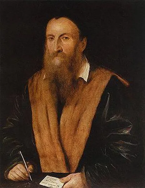 Lattanzio Gambara, Portrait of Gerolamo di Romano called Romanino (1555-1560) Museum of Fine Arts, Budapest