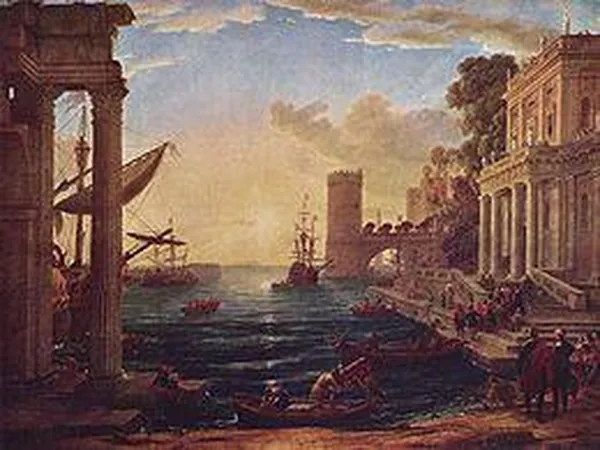 Claude Lorrain: The Embarkation of the Queen of Sheba (1648)  
