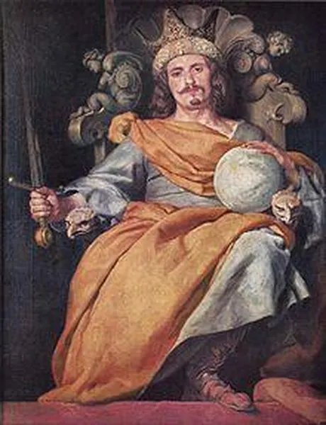 Alonzo Cano: Ideal portrait of a Spanish King. (1643)