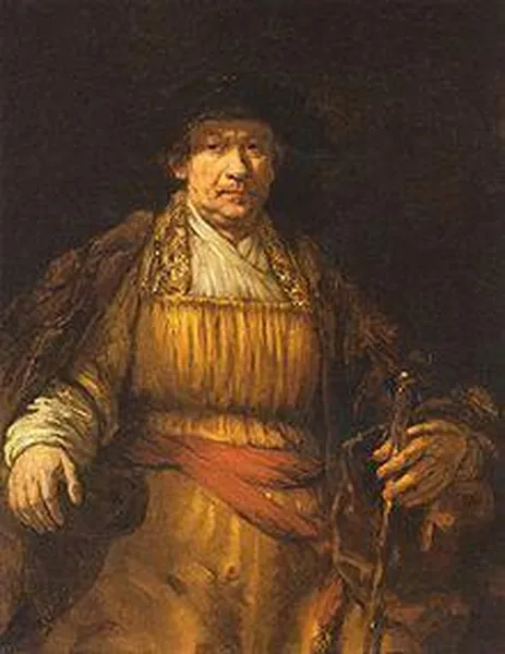 Rembrandt: Self Portrait (1658) Oil on canvas, 133.7 × 103.8 cm, Frick Collection, New York