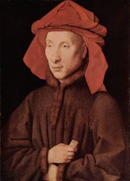 Portrait presumed to be of Giovanni Arnolfini by Jan van Eyck, late 1430s