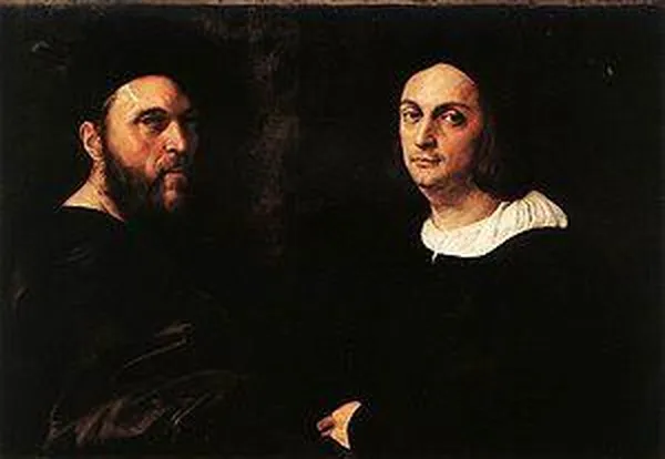 Raphael: Portrait of a Young Woman (1516), Oil on wood, 76 cm × 107 cm (30 in × 42 in), Galleria Doria Pamphilj, Rome