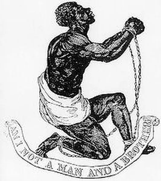 Am I Not A Man And A Brother? Medallion created as part of anti-slavery campaign by Josiah Wedgwood, 1787