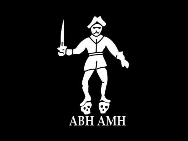 Flag of pirate Bartholomew Roberts (Black Bart)