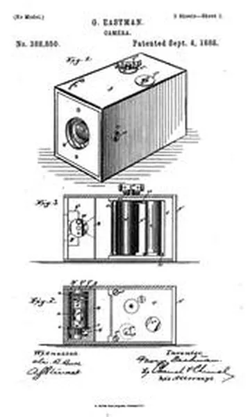 U. S. patent no. 388,850, issued to George Eastman, September 4, 1888