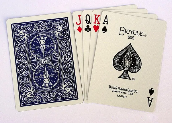 Typical Bicycle playing cards