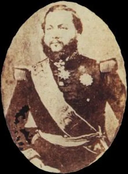Francisco Solano López around age 38, c.1864 (Source =Salles, Ricardo. Guerra do Paraguai: memórias & imagens. Rio de Janeiro: Edições Biblioteca Nacional, 2003)