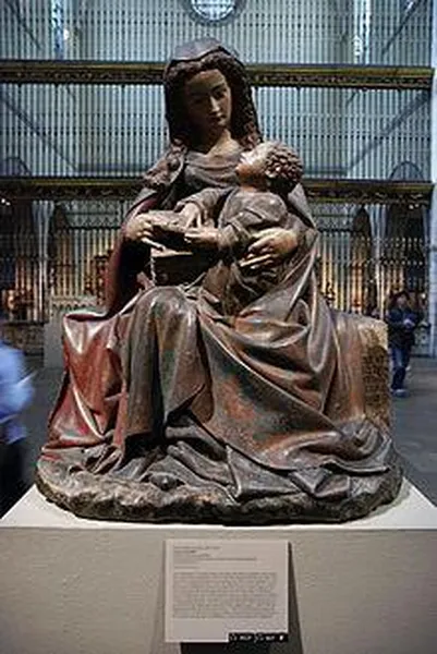 Claus de Werve: Virgin and the Child of Poligny (c. 1420) Metropolitan Museum, New York