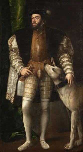 Titian: Charles V (1533). Museo del Prado, Madrid, Spain