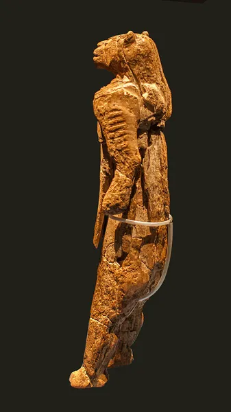 Der Löwenmensch of the Stadel-Höhle in Hohlenstein, Lonetal. Photo taken on 15 November 2013 by Thilo Parg.