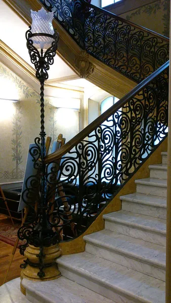 Staircase in the Villino Raby in Turin. Photo taken March 24, 2012 by Enryonthecloud
