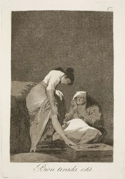 Francisoc Goya: Bien Tirada está (1798-1799); Museo del Prada