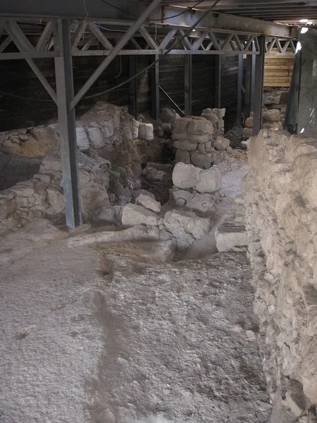 Part of the large stone structurein Jerusalem  (Photo taken June 5, 2009  by Deror avi)