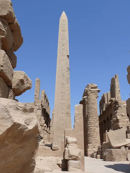 Obelisk of Thutmosis I in Karnak temple complex. (Photo taken 10 August 2011 by Ad Meskens)