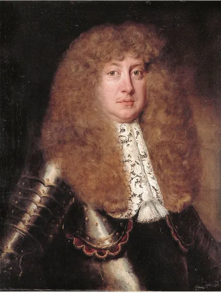 Ernest Augustus, Duke of Brunswick-Lüneburg, father of Georg Ludwig of Hanover, later George I of Great Britain.