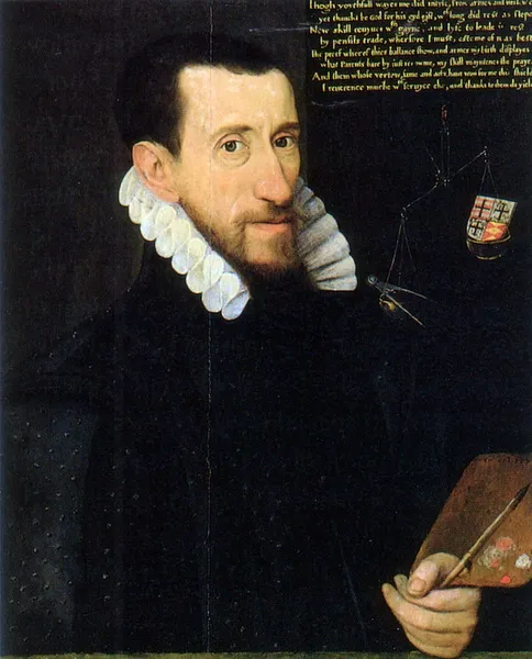 George Gower, self-portrait, 1579, private collection.