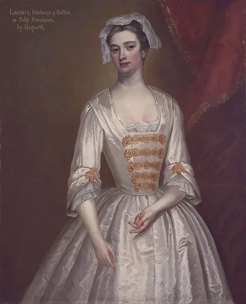 Lavinia Fenton, later Duchess of Bolton (1710-1760) as Polly Peachum in John Gay's Beggar's Opera. (Charles Jervas)