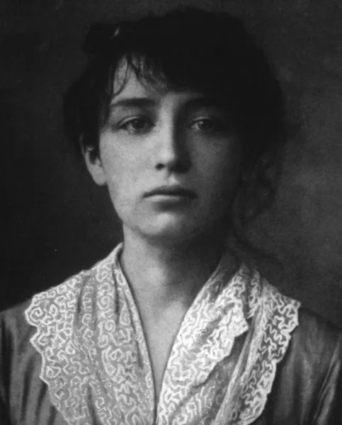 Camille Claudel in 1884 (aged 19) (Photograopher unknown)