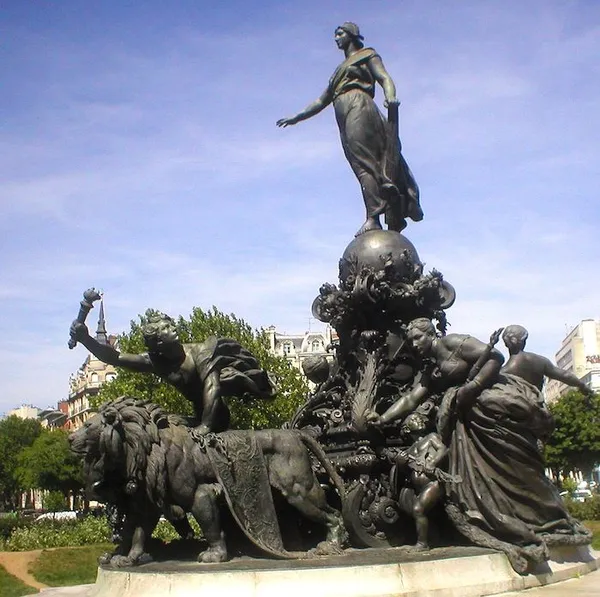 Aimé-Jules Dalou: Le Triomphe de la République (1899) - Place de la Nation (Paris) (Photo taken by Siren-Com 17:07, 9 June 2006)
